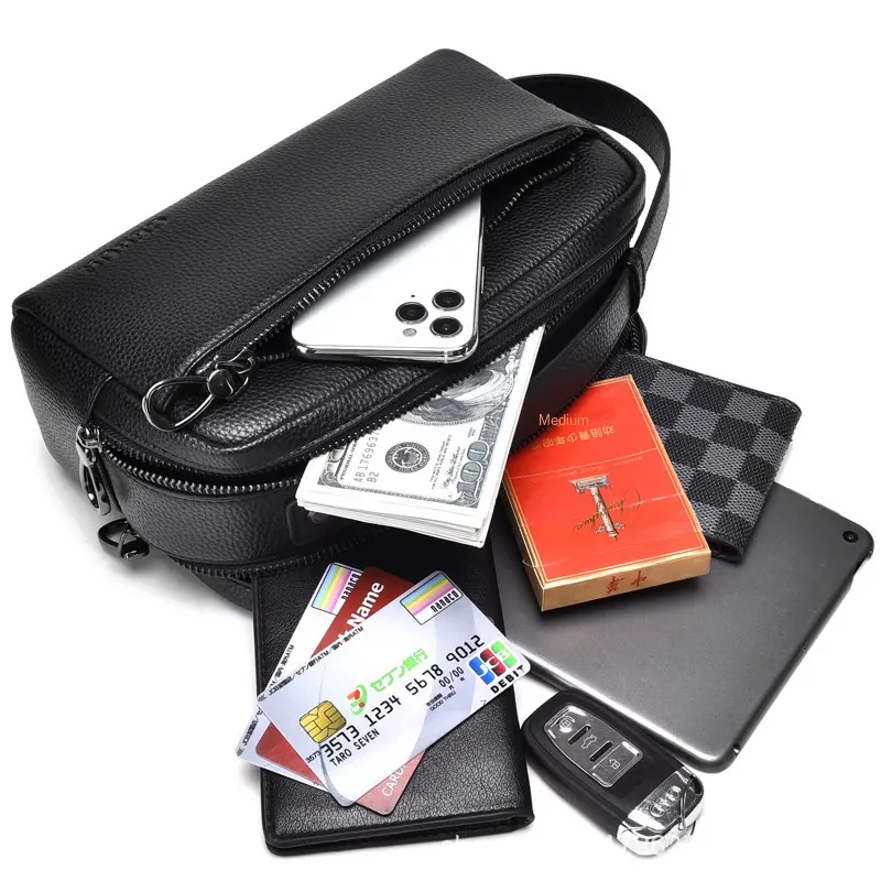 # Men’s Premium Multi-Function  Bag – Stylish Everyday Organizer