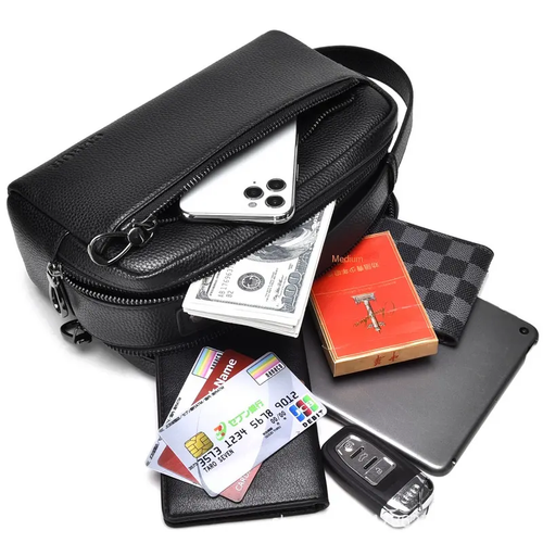 # Men’s Premium Multi-Function  Bag – Stylish Everyday Organizer