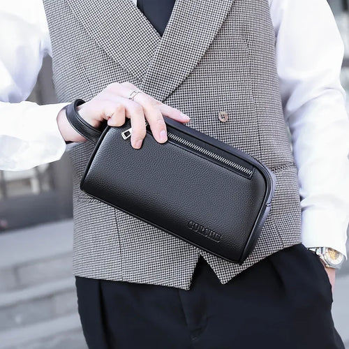 2026 New Fashion Business Men's Wallets  Long Organizer Clutches Boy Brand Luxury Men Card Holder Purse Clutch Wallet